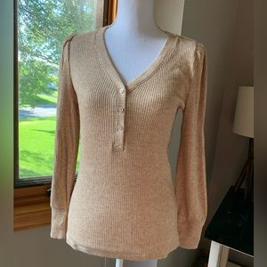 Henley Puffy Long sleeve